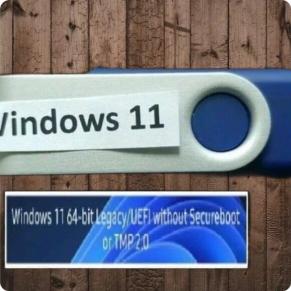 Windows 11 24H2 Bootable USB 64-bit PC or Laptop UEFI No Secure boot TPM 2.0 - Picture 4 of 6